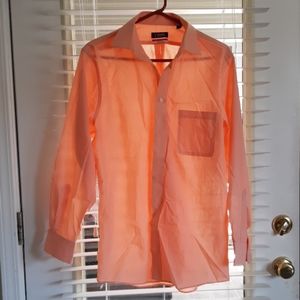 Chaps Peach Dress Shirt